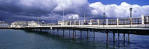 cloud front over worthing pier