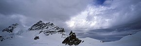clouds above the sphinx and jungfrau