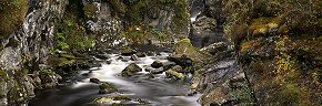 gorge on the river affric