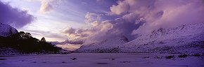 violet evening, liathach