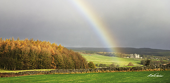 bolton castle rainbow card