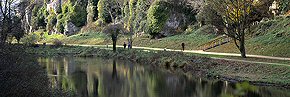 reflections, creswell crags