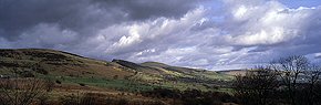 clouds over hope valley, derbyshire